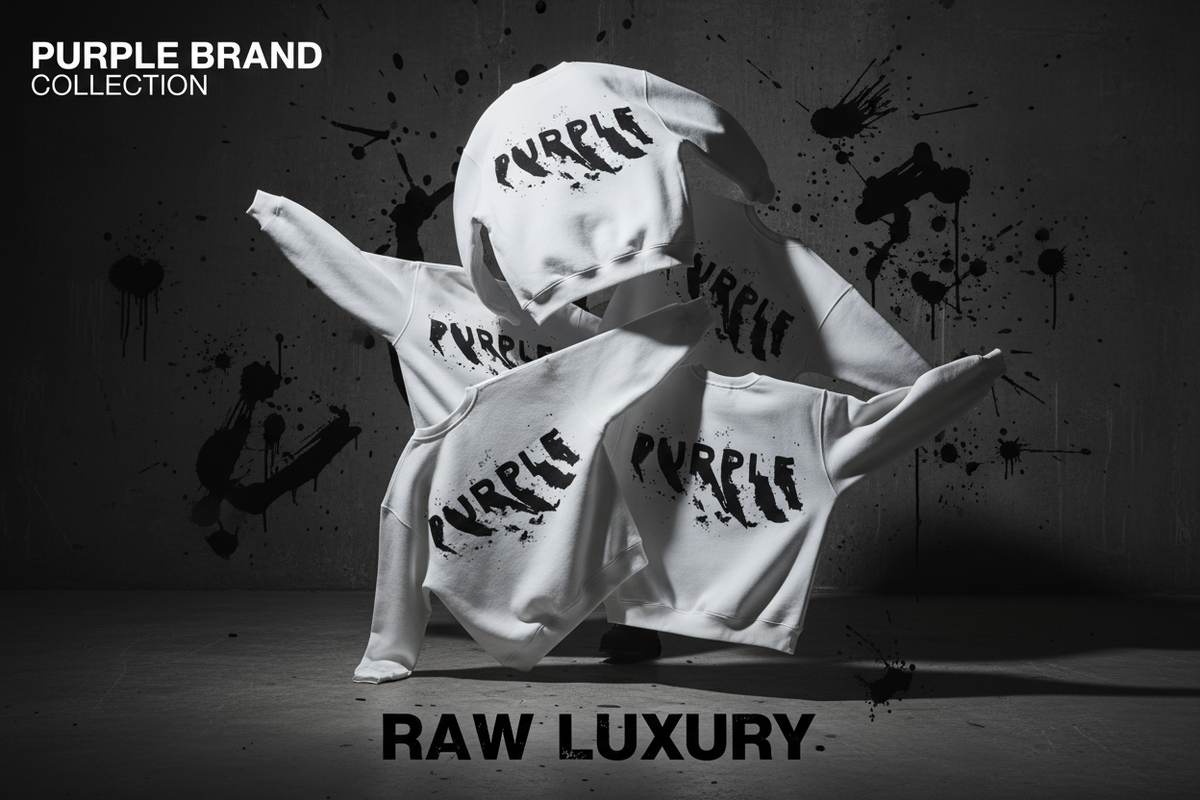 Purple Brand Sweatshirts
