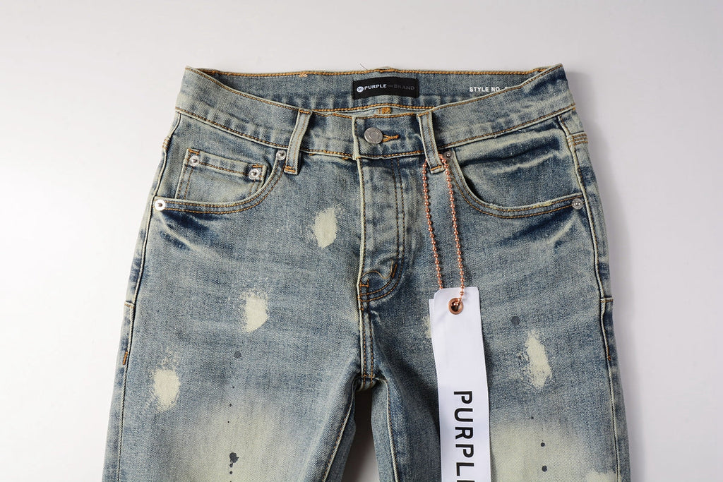Purple Brand Jeans #9092 | Skinny Fit Distressed Denim