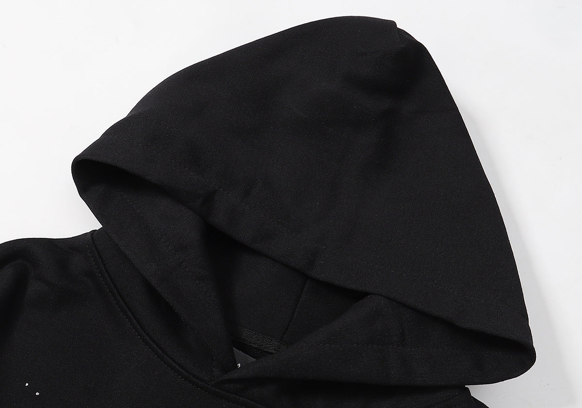 AMIRI Street Style Logo Cotton Hoodie