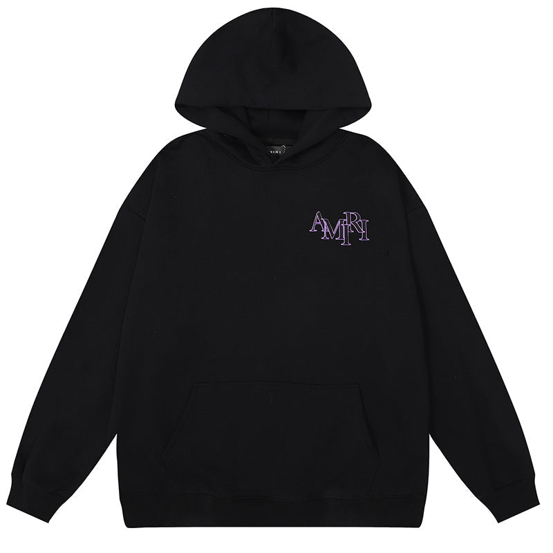 AMIRI Logo-Print Classic Hoodie II