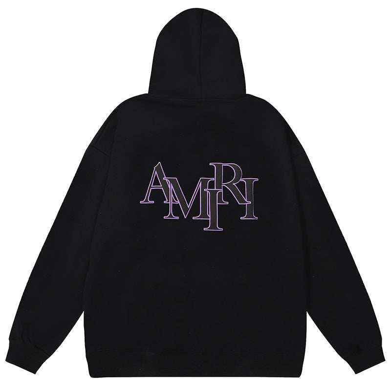 AMIRI Logo-Print Classic Hoodie II