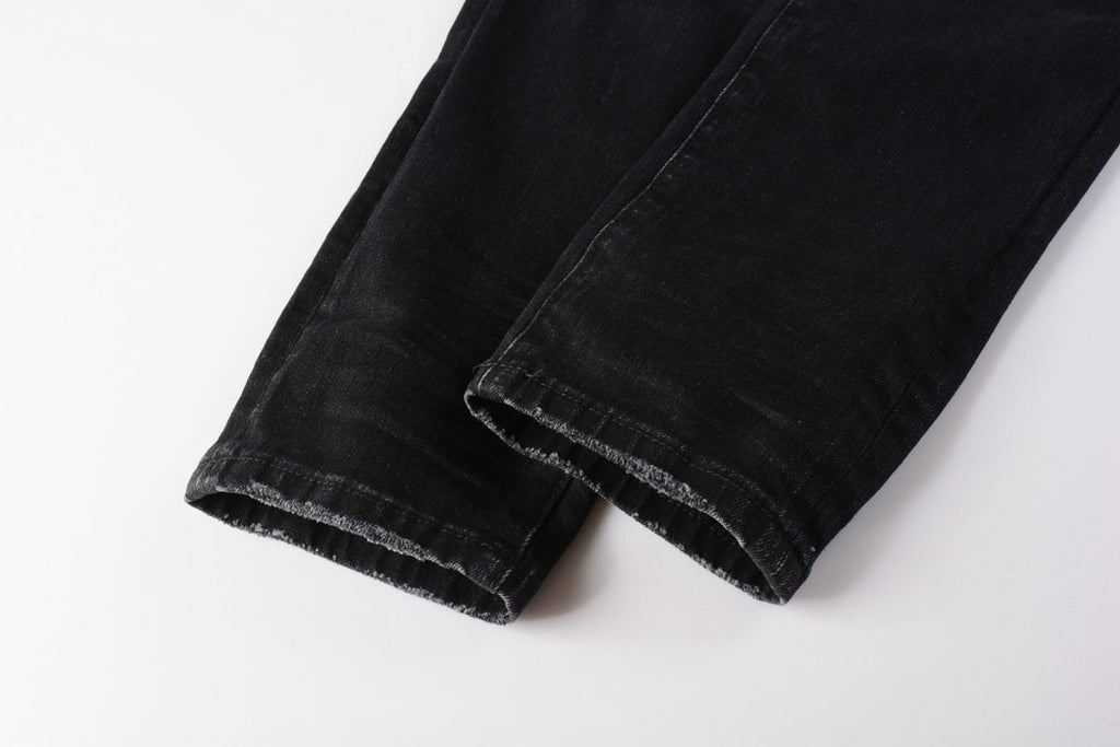 AMIRI Slim Fit Distressed Jeans – Full Length Denim