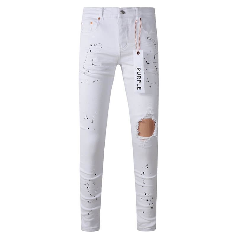 Purple Brand Jeans #9021 – Skinny Fit Distressed Denim