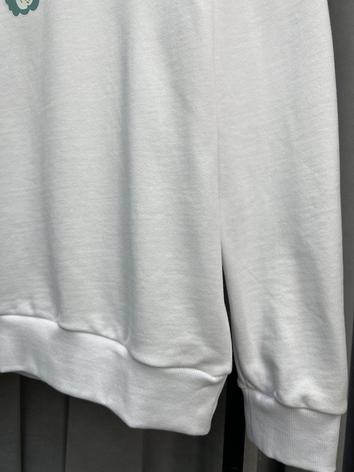 AMIRI Floral & Letter Logo Print Crewneck Sweatshirt