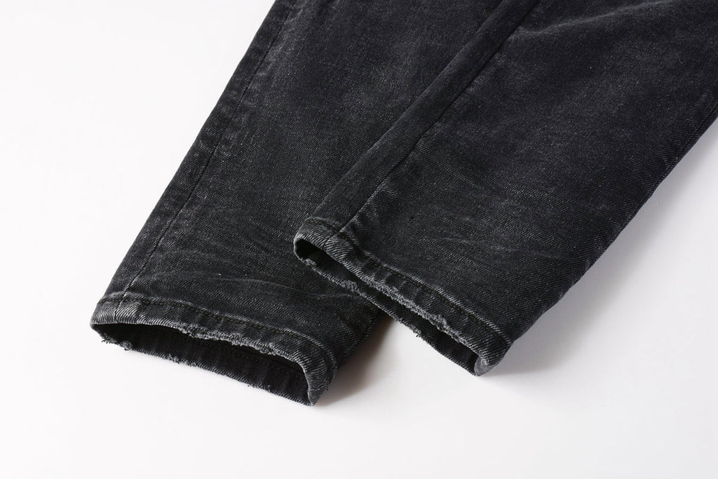 AMIRI Slim Fit Distressed Jeans – Full Length Denim
